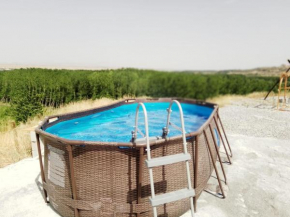 Inviting holiday home in Cullar with private pool